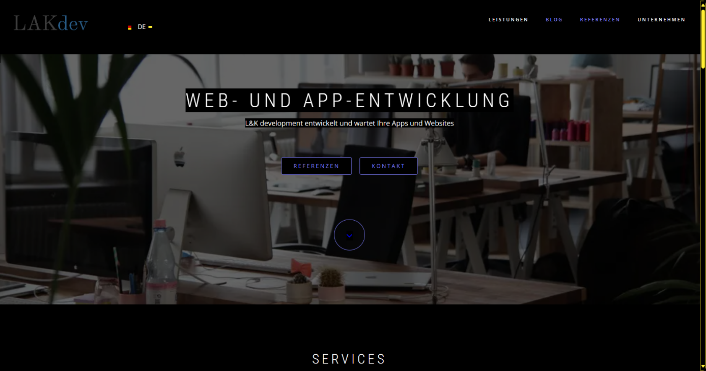 Kontrastdesign Nachthimmel von Windows 11. Dabei wird der Hintergrund auf schwarz gestellt und die Schrift auf weiß.